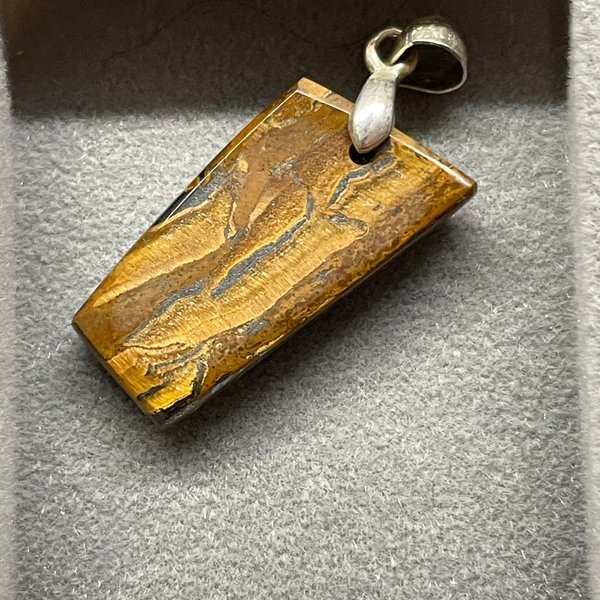 Water Opal Rough Pendant Chain